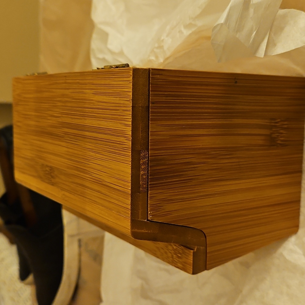 POTTERY BARN Recipe Box W/ Dividers. NWOT - Picture 3 of 11